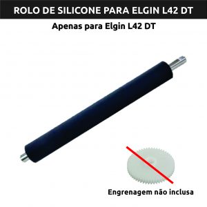 Rolo de Silicone puxador para impressora ELGIN L42 DT